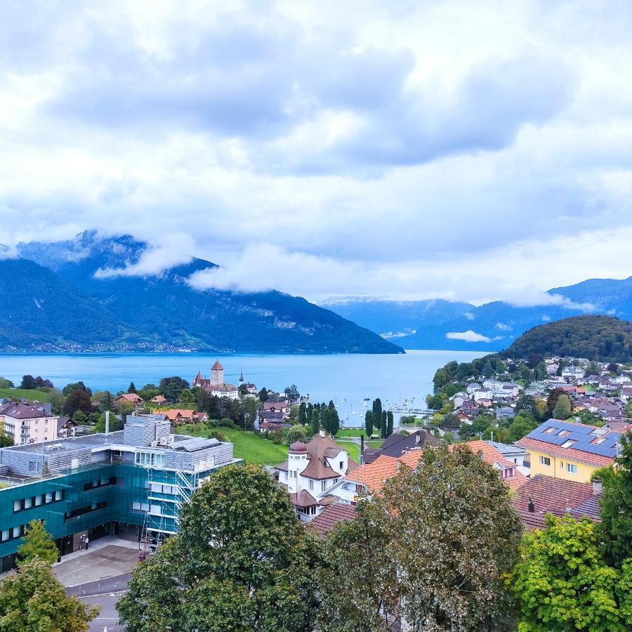 Spiez Lakeview By The Station Room A 외부 사진