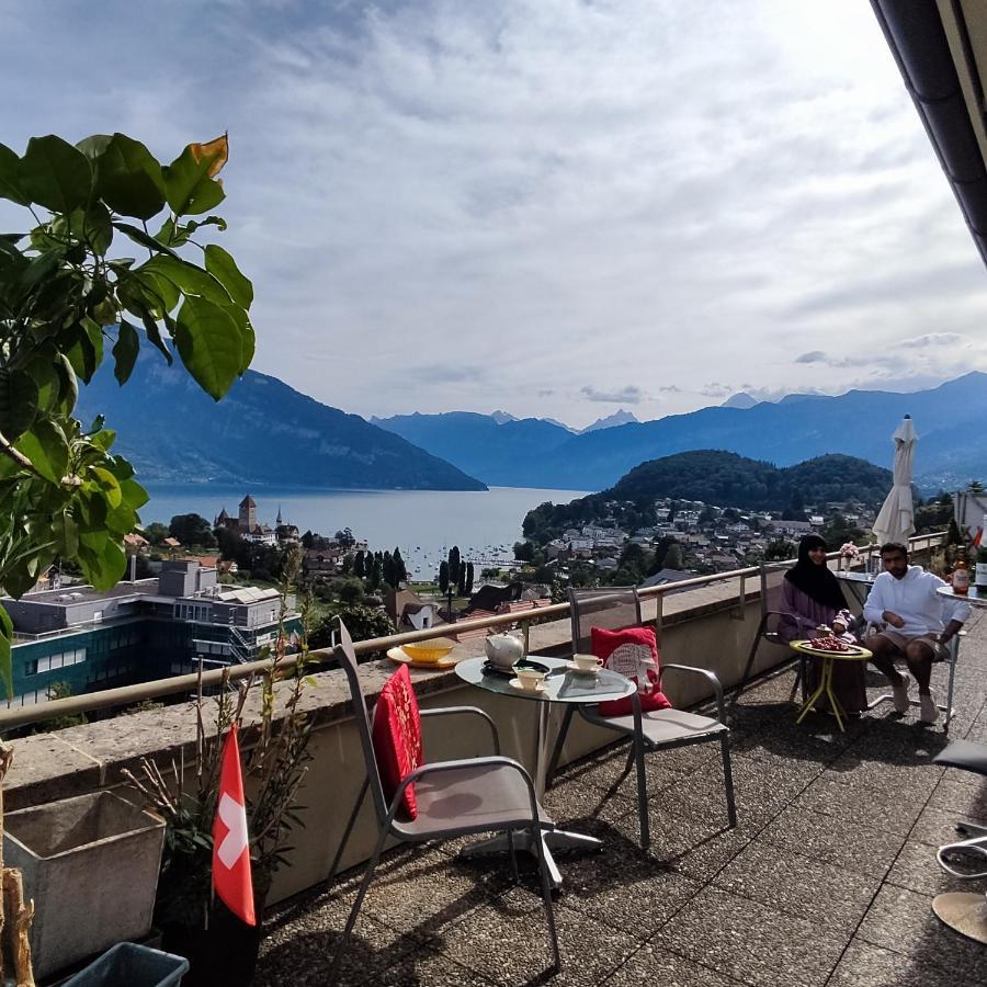 Spiez Lakeview By The Station Room A 외부 사진